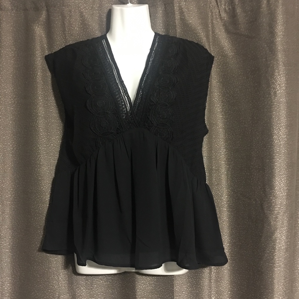 Blue Rain black XS dressy shirt